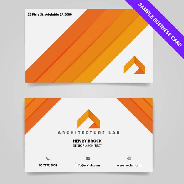 2-architecture-Business-card-sample