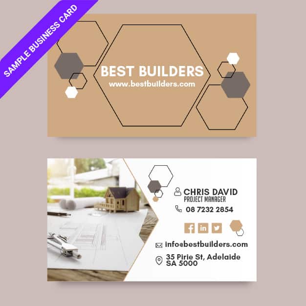 4-architecture-Business-card-sample