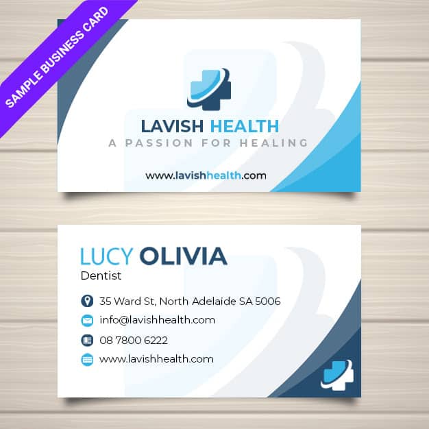 2-Health-Care-Business-Card