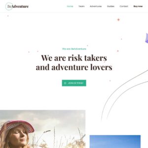 adventure2 – Multi-Page Website Sample