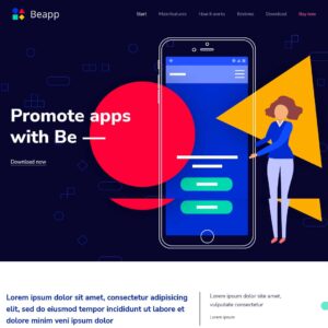 app4 – Multi-Page Website Sample