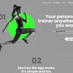 app7 – Multi-Page Website Sample