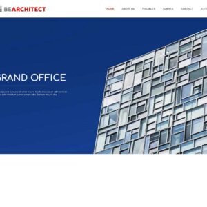 architect – Multi-Page Website Sample