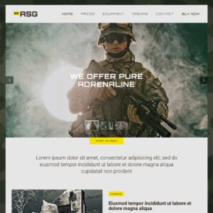 asg – Multi-Page Website Sample