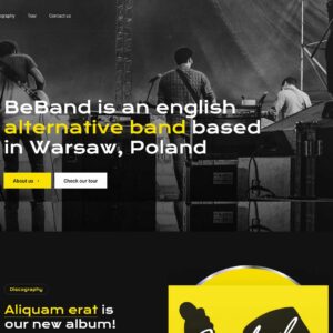 band4 – Multi-Page Website Sample