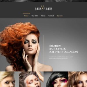 barber – Multi-Page Website Sample