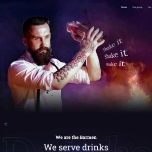 barman – Multi-Page Website Sample