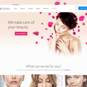 beauty – Multi-Page Website Sample