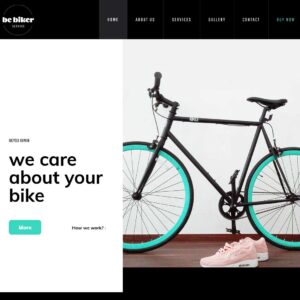 biker2 – Multi-Page Website Sample