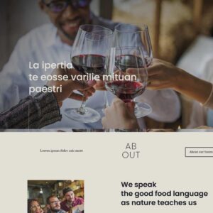 bistro2 – Multi-Page Website Sample
