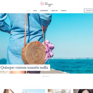 blogger4 – Multi-Page Website Sample