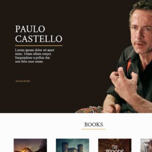 book – Multi-Page Website Sample