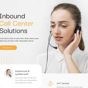 callcenter2 – Multi-Page Website Sample