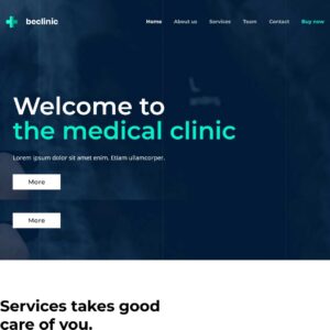 clinic3 – Multi-Page Website Sample