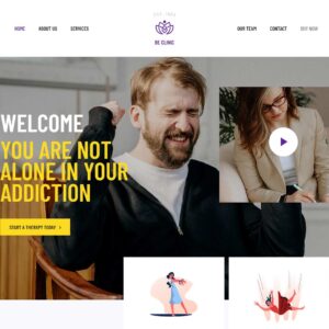 clinic5 – Multi-Page Website Sample