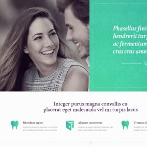 dentist – Multi-Page Website Sample