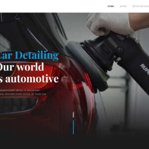 detailing2 – Multi-Page Website Sample