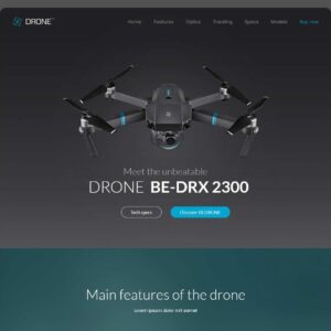 drone – Multi-Page Website Sample