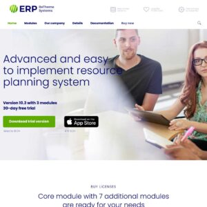 erp – Multi-Page Website Sample