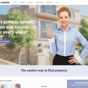 estate – Multi-Page Website Sample