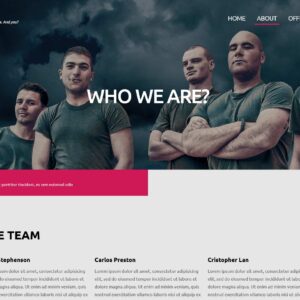 extreme – Multi-Page Website Sample