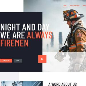 firebrigade – Multi-Page Website Sample