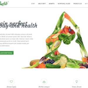 fit – Multi-Page Website Sample