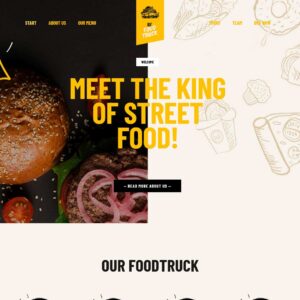 foodtruck – Multi-Page Website Sample