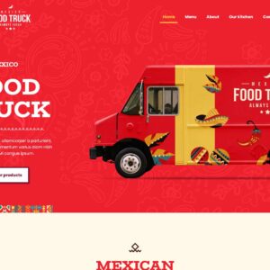 foodtruck2 – Multi-Page Website Sample