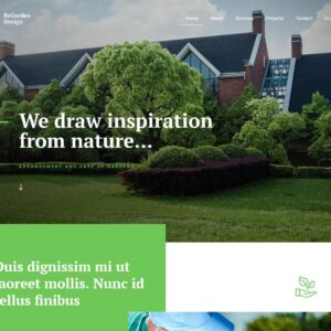 garden3 – Multi-Page Website Sample