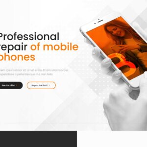 gsmservice – Multi-Page Website Sample