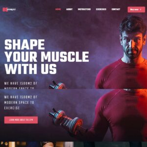 gym3 – Multi-Page Website Sample