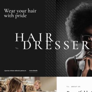 hairdresser3 – Multi-Page Website Sample