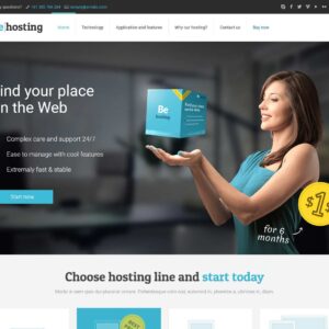 hosting – Multi-Page Website Sample