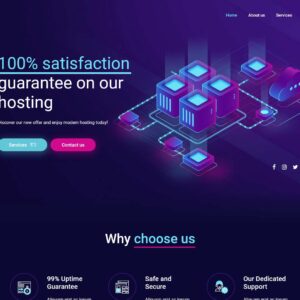 hosting3 – Multi-Page Website Sample