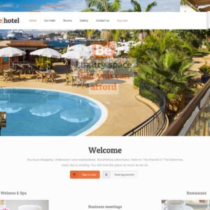 hotel – Multi-Page Website Sample