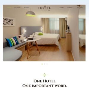 hotel4 – Multi-Page Website Sample