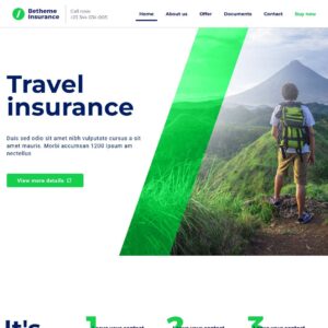 insurance2 – Multi-Page Website Sample