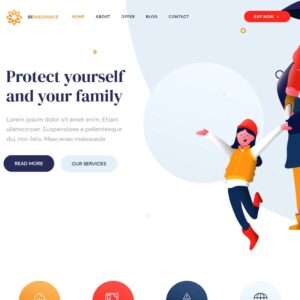 insurance3 – Multi-Page Website Sample