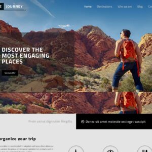 journey – Multi-Page Website Sample