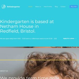 kindergarten2 – Multi-Page Website Sample
