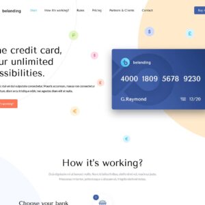 landing2 – Multi-Page Website Sample