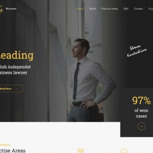 lawyer3 – Multi-Page Website Sample