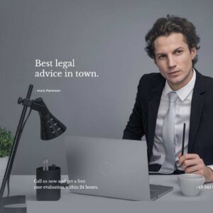 lawyer5 – Multi-Page Website Sample