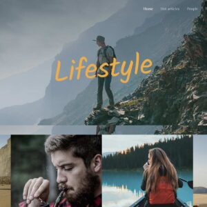lifestyle – Multi-Page Website Sample