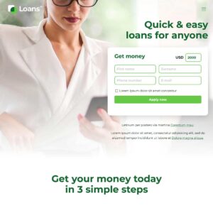loans3 – Multi-Page Website Sample