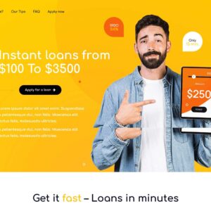 loans4 – Multi-Page Website Sample