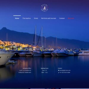 marina – Multi-Page Website Sample