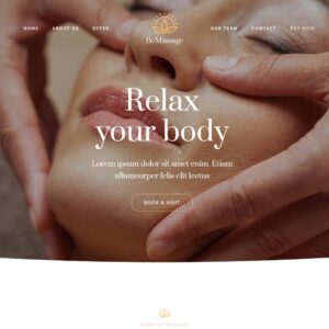 massage2 – Multi-Page Website Sample