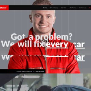 mechanic2 – Multi-Page Website Sample